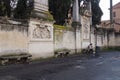The square of the Knights of Malta in Rome, Italy