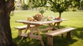 square light wood table