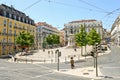 Square of Luis de Camoes in Lisbon