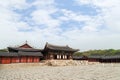 Square and the main hall of Changgyeonggung Palace in Seoul