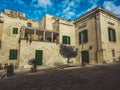 Square in Malta where Game of Thrones were filmed Royalty Free Stock Photo