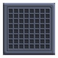 Square manhole icon, cartoon style Royalty Free Stock Photo