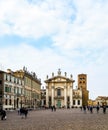 The square in Mantua