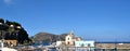 Square of Marina Corta - Lipari Royalty Free Stock Photo