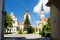 Square of Master Paul, Levoca, Slovakia Royalty Free Stock Photo