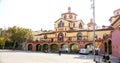 Square of the Mercat de les flors in Montjuic