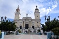 Exterior view of ornamental religious cathedral