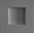 Square moulding on corner of fireplace. Light and shadow study