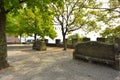 Square near the Collegial Church. Neuchatel, Switzerland