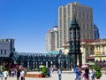 Square near Saint Sophia Church of Harbin Royalty Free Stock Photo