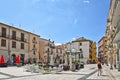 The architecture of the ancient city of Isernia, in the Molise region, Italy