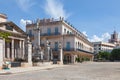 Square at old part of Havana City Royalty Free Stock Photo