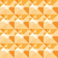Square orange geometrical abstract pattern