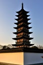 The Square Pagoda Royalty Free Stock Photo