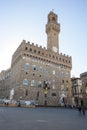 Square Palazzo Vecchio with peoples