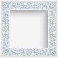 Square paper lace frame