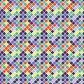 Square pattern background - abstract geometrical vector graphic design Royalty Free Stock Photo