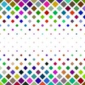 Square pattern background - geometrical vector graphic from diagonal squares in colorful tones Royalty Free Stock Photo