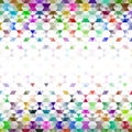 Square pattern background - geometrical vector graphic from diagonal squares in colorful tones. eps 10 Royalty Free Stock Photo