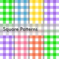 Square patterns illustration