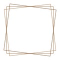 Square photo, picture frame, picture border. Conceptual crosshair, viewfinder square