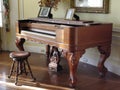 Square piano in Casa Loma, Toronto