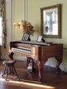 Square piano in Casa Loma, Toronto