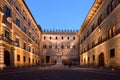 Piazza Salimbeni, Siena, Tuscany, Italy Royalty Free Stock Photo