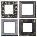 Square picture frames