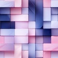 Square pink and blue tiled backgrounds with glossy finish in a modular style (tiled)