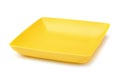 Square plastic plate