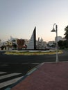 Square of Puerto-Marina-Benalmadena-Andalusia