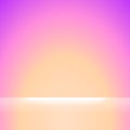 Square purple and yellow gradient colors soft and white light shine for background, purple pink and yellow soft colors gradient