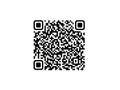 Square qr code with complex black and white pattern Royalty Free Stock Photo