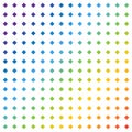 Square Rainbow background. Square pattern in panorama view. Square abstract pattern rainbow background. Vector illustration
