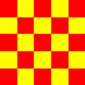 Square red and yellow for background, seamless checker yellow and red pattern, chessboard tiles squre shape seamless, checkered