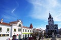 square of reguengos de monsaraz Royalty Free Stock Photo