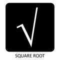 Square root icon