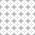 Square rosettes seamless pattern