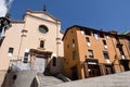 Square of Sant Pere in Berga, Barcelona province, Catalonia, Spain