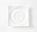 Square saucer Royalty Free Stock Photo