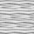 Square seamless pattern. Subtle halftone patern. Grunge texture. Background grid. Fade design for prints. Gradation black and whit Royalty Free Stock Photo