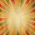 Square Shaped Sunburst Royalty Free Stock Photo