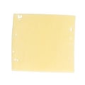 Square slice of edam cheese Royalty Free Stock Photo