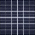 square solar cell board for pattern and background Royalty Free Stock Photo