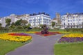 Square in St Leonards, UK