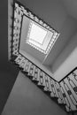 Square staircase Royalty Free Stock Photo
