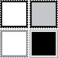 Square stamps to fill Royalty Free Stock Photo