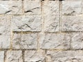 Square stone wall Royalty Free Stock Photo