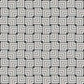 Square superimposed seamless abstract pattern monochrome or two Royalty Free Stock Photo